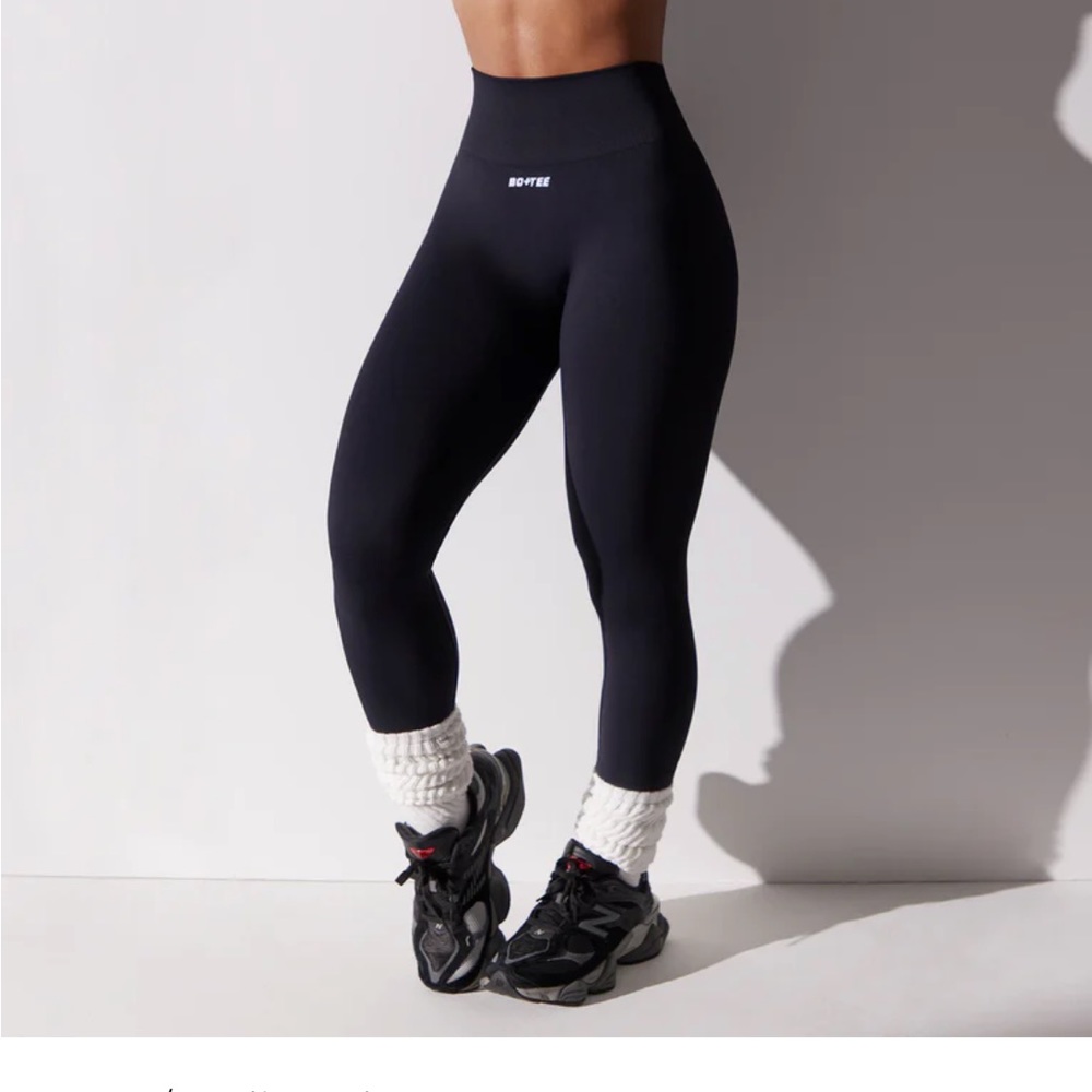 BO+TEE Dedicated - High Waist Super Sculpt Leggings in Black